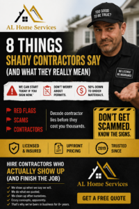 8 Things Shady Contractors Say (And What They Really Mean)