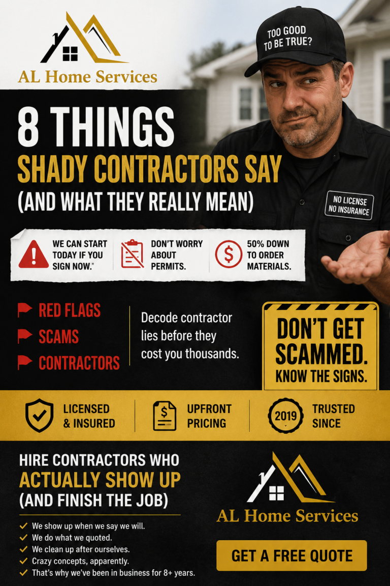 8 Things Shady Contractors Say (And What They Really Mean)