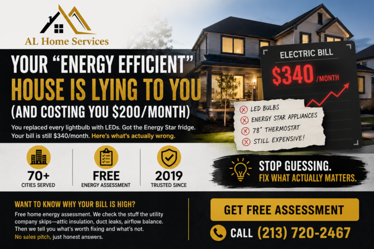 Your Energy Efficient House Is Lying to You (And Costing You $200/Month)